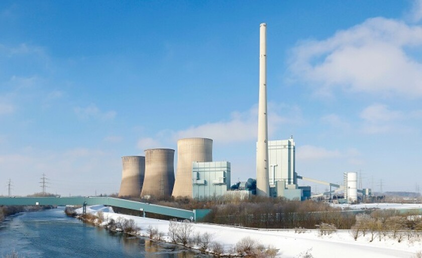 Gas power station Germany carbon greenhouse from Alamy 5Jan22 575x375