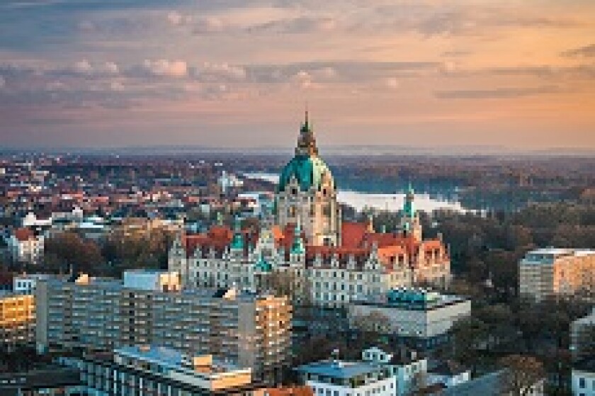 Hanover Germany Rathaus from Adobe 230x150