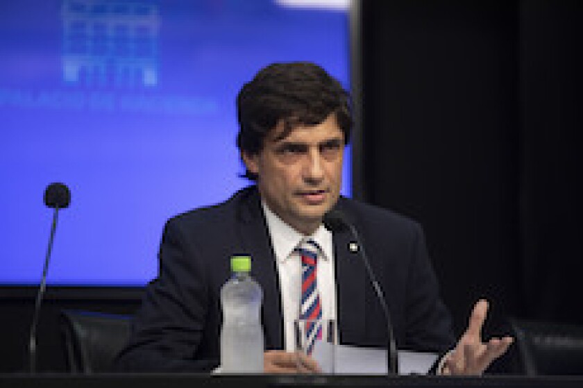 Hernan Lacunza, Argentina, finance minister, LatAm