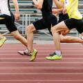 legs men athletes runners running race sprint in athletics