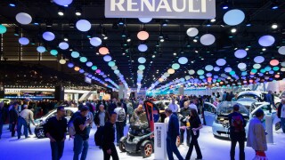 Renault stand at Paris Motor Show 2012