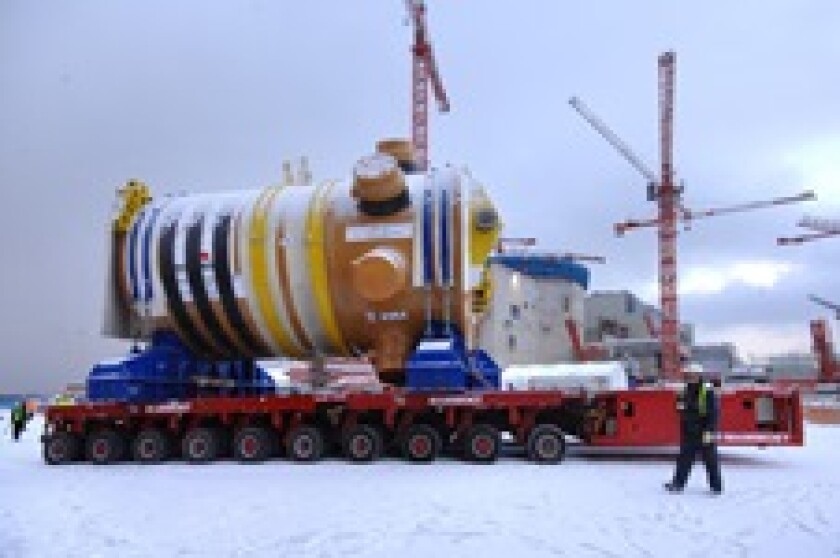 Areva Olkiluoto reactor pressure vessel for new website