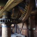 Windmill, open-air Tokarnia, Swietokrzyskie, Poland, old wooden windmill, grinding grain,