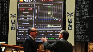 Traders in the Madrid Stock Exchange, volatility, 575