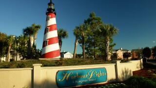 AJD54897, Myrtle Beach, SC, South Carolina, Harbour Lights A Bluegreen Resort, lighthouse. Image shot 2007. Exact date unknown.