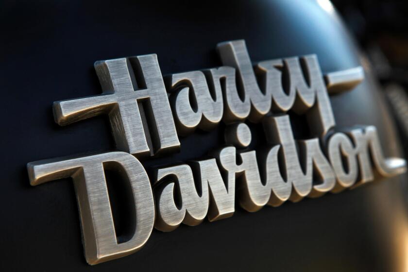 Harley Davidson motorbike detail