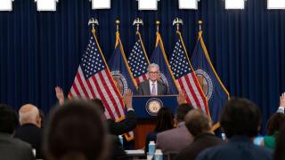 Federal Reserve Board Chairman Jerome Powell speaks during a news conference at the Federal Reserve Board Building Tuesday, Wednesday, July 31, 2024, in Washington. (AP Photo/Jose Luis Magana)