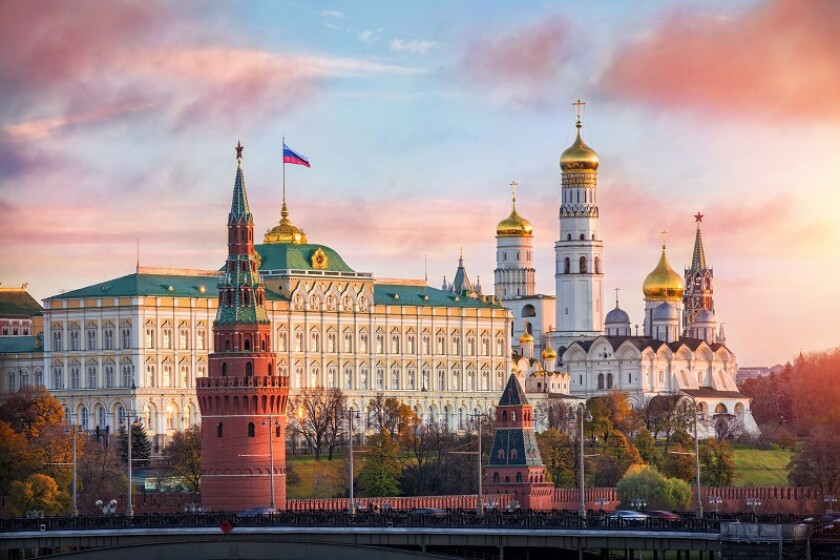 Кремль рассвет встречает Kremlin welcomes