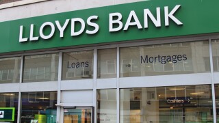 Branch of Lloyds Bank on Tottenham Court Road, London, UK