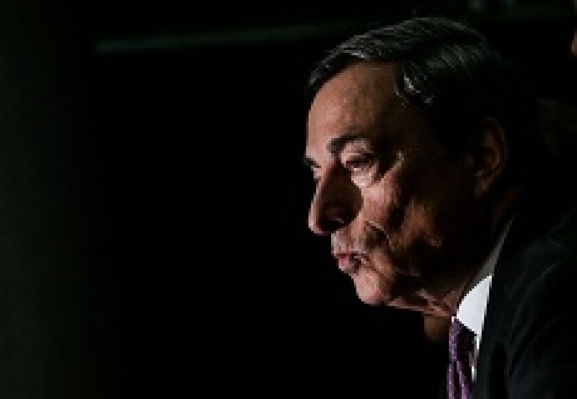 Draghi in darkness