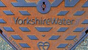 Yorkshire Water iron grid, Filey, England, UK