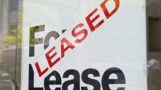 For lease and leased sign