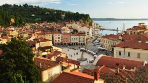 Piran, Gulf of Piran, Adriatic Sea, Slovenia, Europe