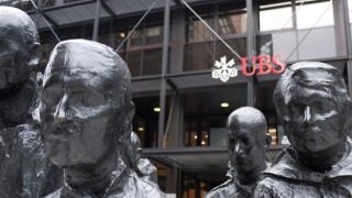 UBS London sculpture from Alamy 7Feb24 575x375