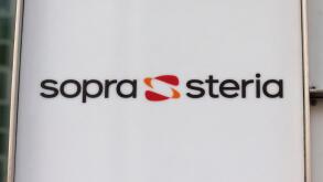 Sign, sopra steria, Berlin, Germany