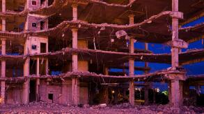 Demolition in progess