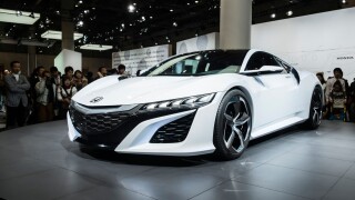 Honda NSX at Tokyo Motor Show 2013 in Japan