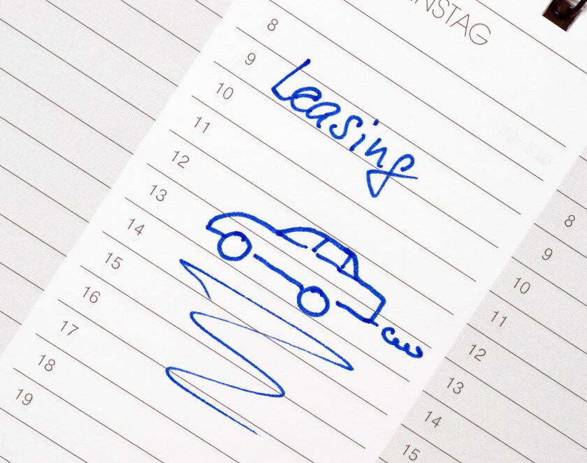 Car Leasing. Image shot 06/2011. Exact date unknown.