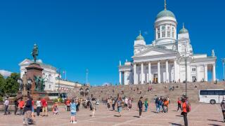 Senate Square. Helsinki, Finland