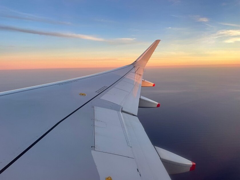 Airbus A320 wing 2022 from Alamy 15Jan24 575x375