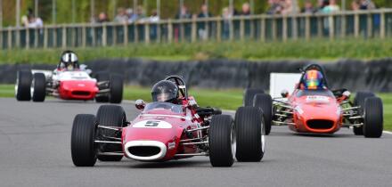 Steve Nichols, Chevron-Ford B17, Derek Bell Cup, a twenty minute race featuring single seater 1-litre Formula 3 cars that competed in the years 1964 -