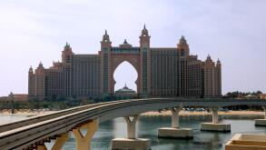 The Atlantis luxury hotel, The Palm, Dubai, UAE