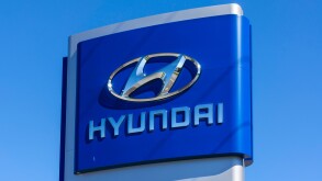 Hyundai car dealership, Winter Haven, Central Florida, USA