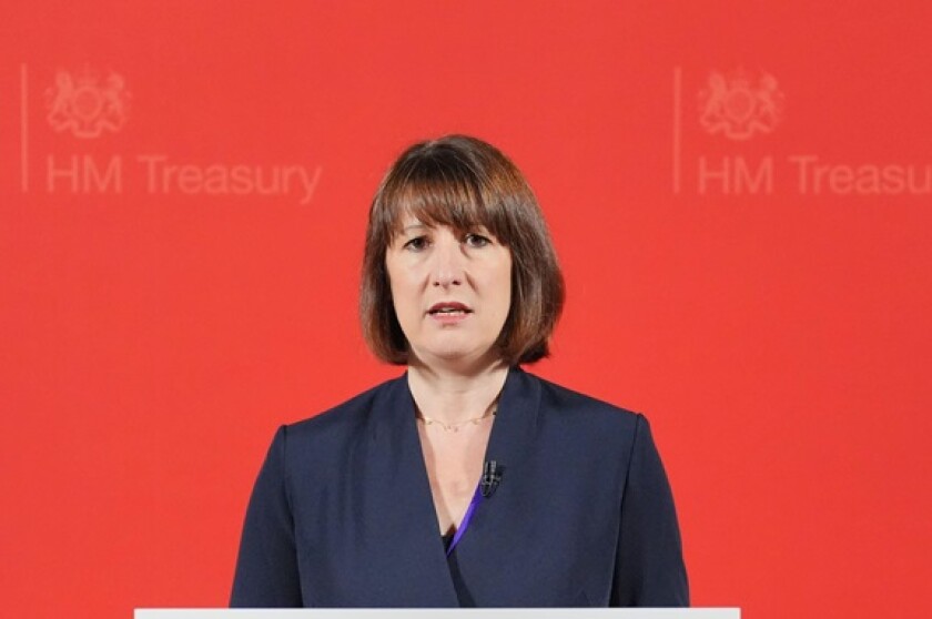 Reeves, Rachel (Chancellor) spkg at HMT 8 Jul 24 from Alamy 9Jul24 575x375