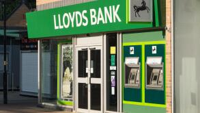 LLoyds Bank, Willow Place Shopping Centre, Corby, Northamptonshire, England, United Kingdom