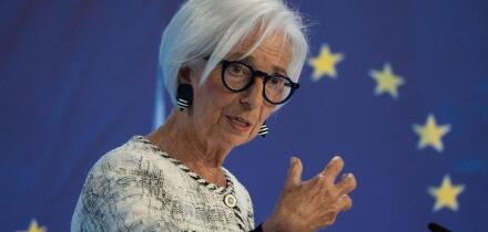 Frankfurt, Hesse, Germany. 30th Apr, 2026. European Central Bank (ECB) President Christine Lagarde addresses a press conference following a Governing Council meeting in Frankfurt am Main, Germany. (Credit Image: © Matias Basualdo/ZUMA Press Wire) EDITORIA
