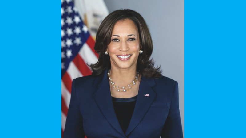 Official portrait of Vice President Kamala Harris