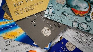 A selection of credit cards