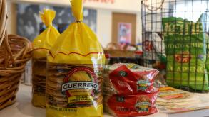 Guerrero Tostadas and corn tortillas on the shelves on Thursday, Dec 3, 2020, in Los Angeles, Calif. (Jevone Moore/Image of Sport)