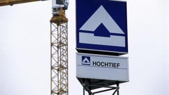 German construction company Hochtief.. Image shot 07/2007. Exact date unknown.