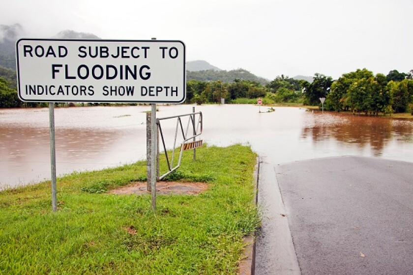 Australia flood sign from Alamy 7Aug23 575x375