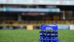 Castleford, England - 17th February 2024 - Wigan Warriors sponsor Applied Nutrition.  Rugby League Betfred Super League Round One, Castleford Tigers vs Wigan Warriors at The Mend-A-Hose Stadium, Castleford, UK

Dean Williams