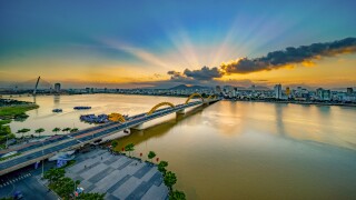Dragon Bridge in Vietnam