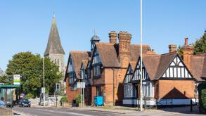 High Street, Elstree, Hertfordshire, England, United Kingdom