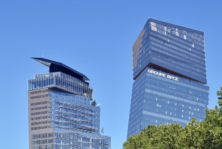 Natixis and BPCE new HQ Tours Duo Paris from Alamy 10May24 crop 575x375