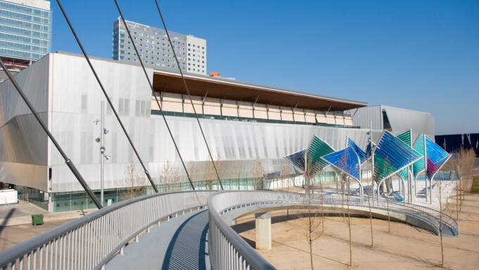Barcelona International Convention Center CCIB. Image shot 2005. Exact date unknown.
