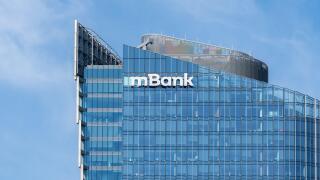 mBank headquarters in Warsaw, Poland.