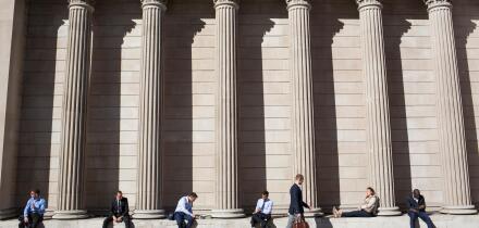 Bank of England, Threadneedle Street, London Exterior view
