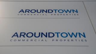 19 November 2019, Germany (German), Berlin: A lettering indicates the branch of the Luxembourg real estate group Aroundtown in the capital. Photo: Paul Zinken/dpa