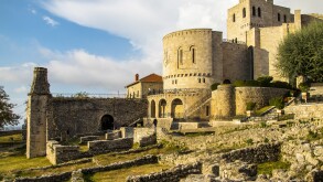 Castle Kruje, Kruje Albania, Skanderbeg Museum, Albania, Europe