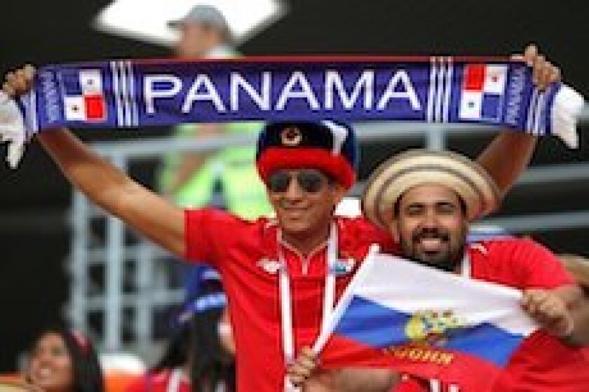 Panama, football, scarf, World Cup, LatAm