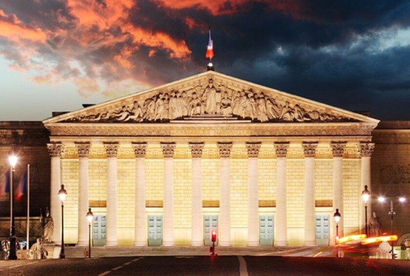 French Parliament storm from Alamy 28Jun24 575x375