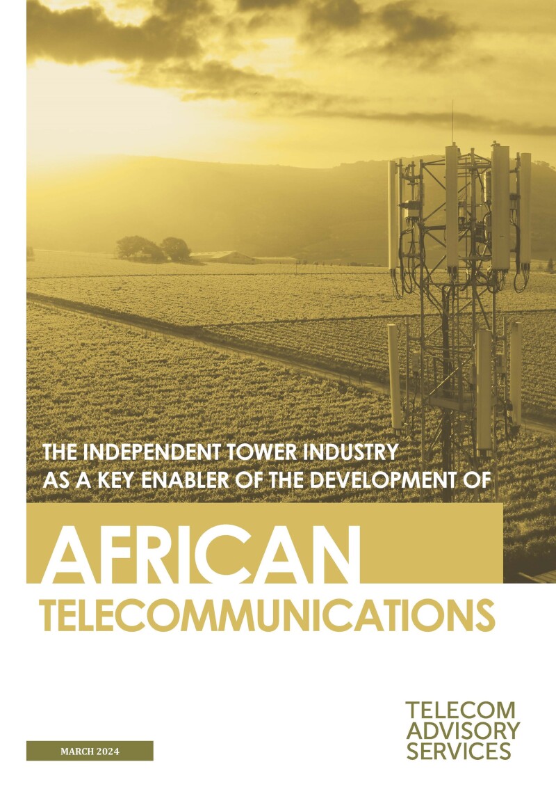 The Independent Tower Industry As A Key Enabler Of The Development Of African Telecommunications Front Cover.jpg