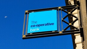 The Co-Operative Bank Sign.