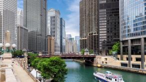 Chicago City skyline