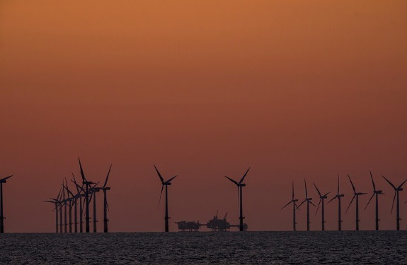 Offshore Wind Farm, Irish Sea